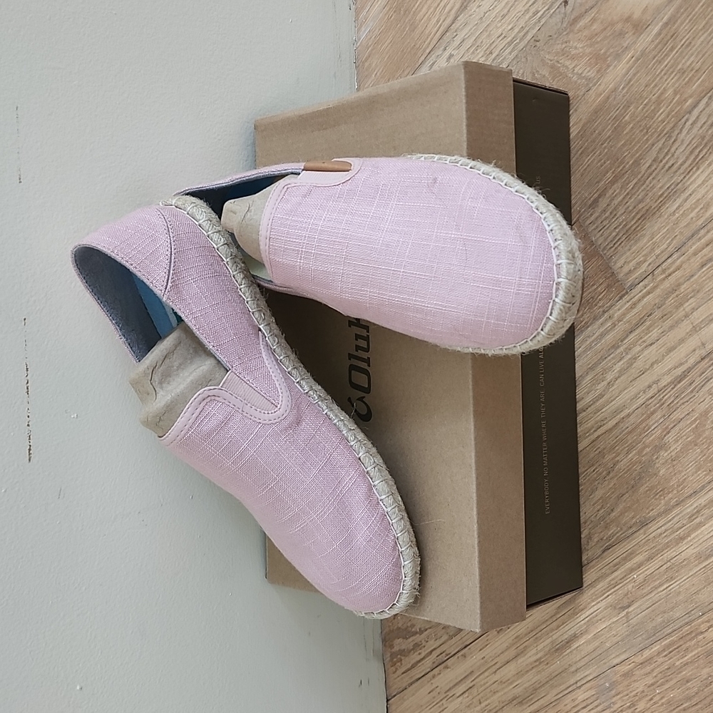 Pink Olukai Espadrilles